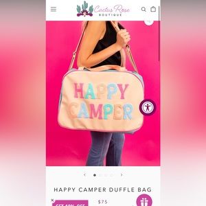 Happy Camper Duffle Bag The Weekender